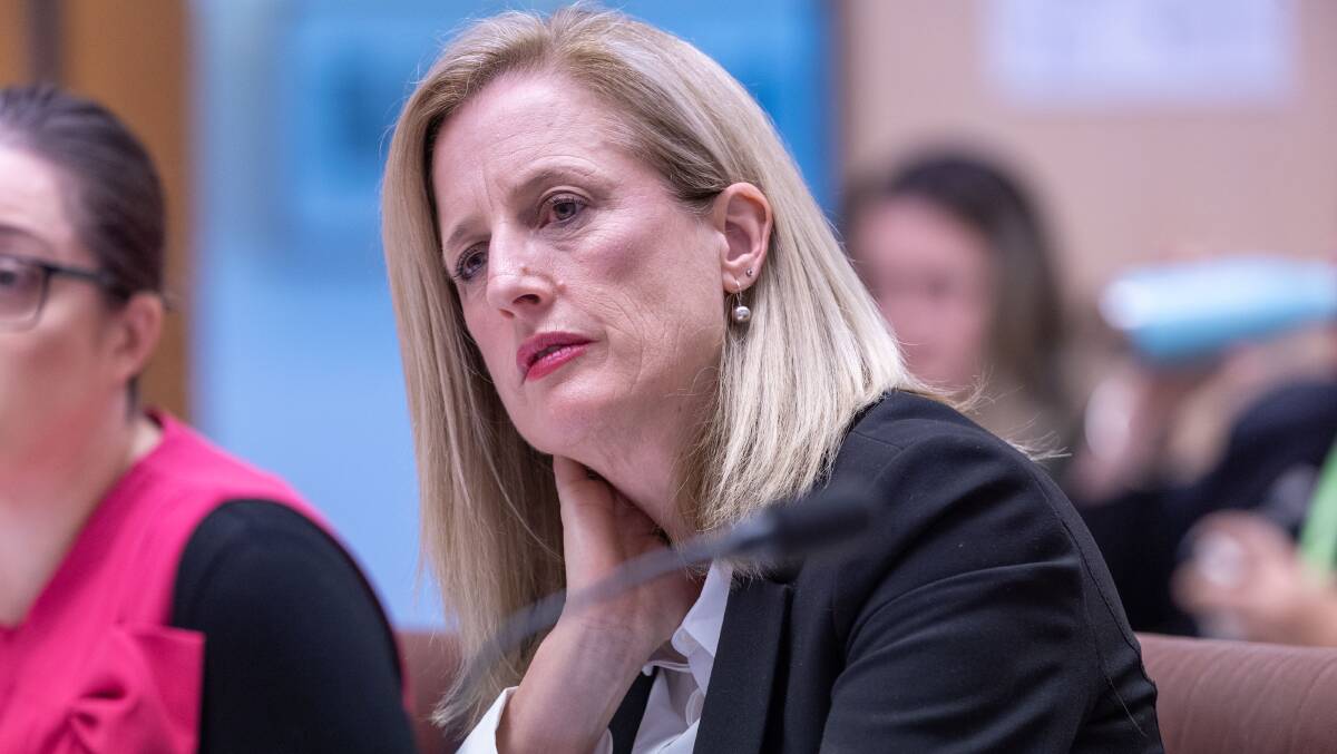 Finance Minister Katy Gallagher condemned PwC's actions as "absolutely outrageous". Picture by Gary Ramage