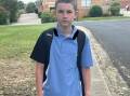 Keagan Hull was last seen at a home on Christopher Crescent, Queanbeyan, at about 3.15pm on Monday. Picture supplied. 