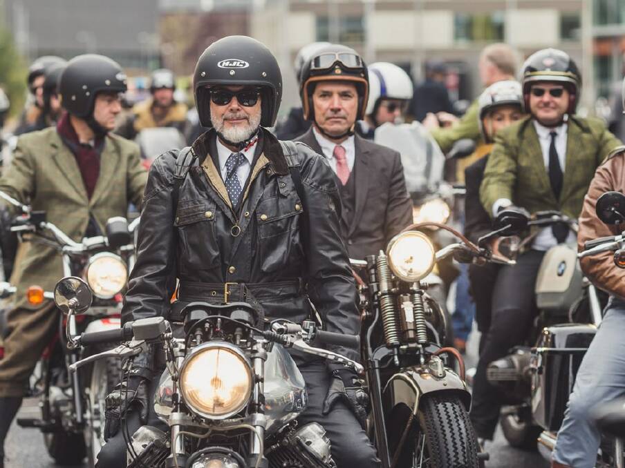 Distinguished gentlemen ride for a cause