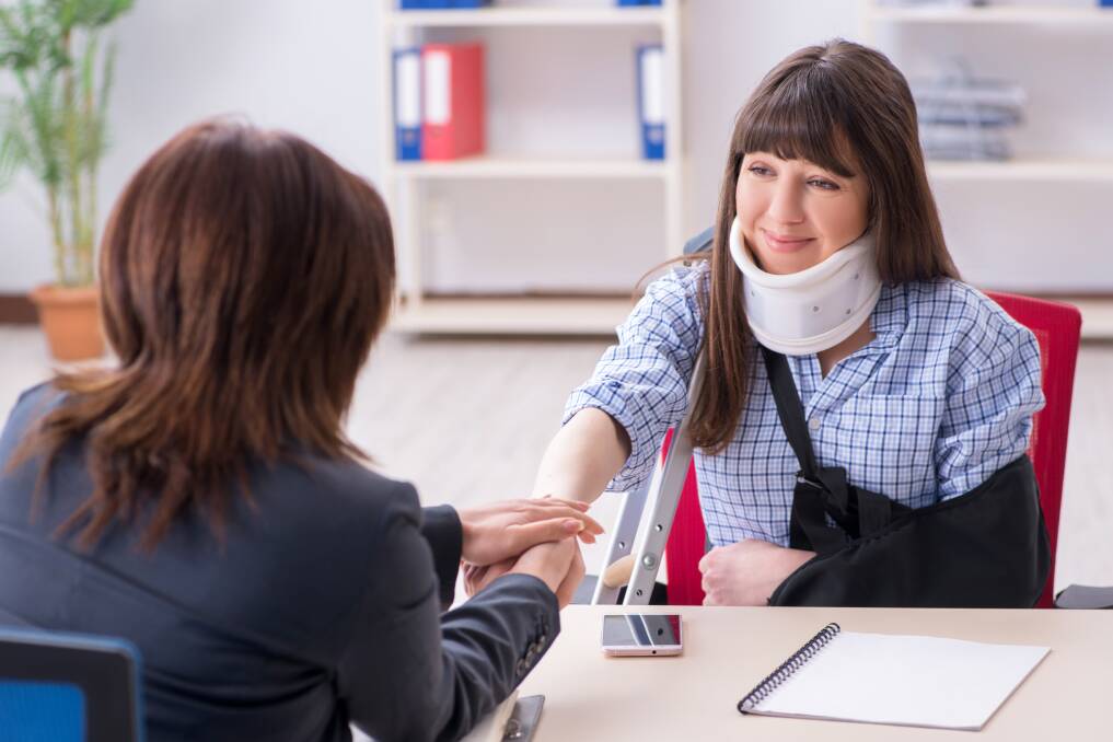  If you've been hurt at work, it's important to seek medical attention and to find out if you have a case. Picture Shutterstock