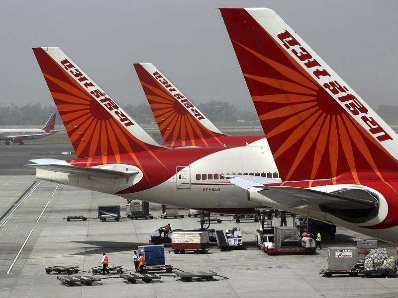 Flights have been cancelled at New Delhi's main airport after a fatal roof collapse at terminal 1. (AP PHOTO)
