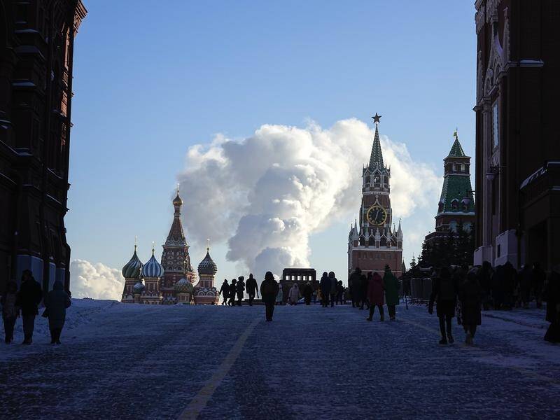 The Kremlin says German military officials were planning strikes on Russia. (AP PHOTO)