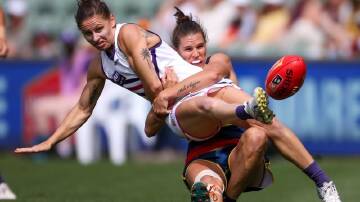 The Dockers will have to compete without AFLW superstar Kiara Bowers for the 2024 season. (Matt Turner/AAP PHOTOS)