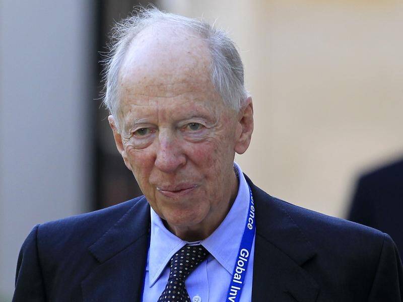 Jacob Rothschild of the renowned Rothschild banking dynasty, has died at 87, his family says. (AP PHOTO)