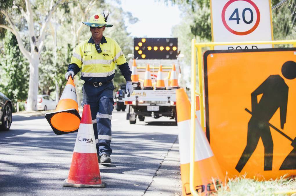 Work to be carried out at Donnellys Creek on the Federal Highway at Bywong from May 31.